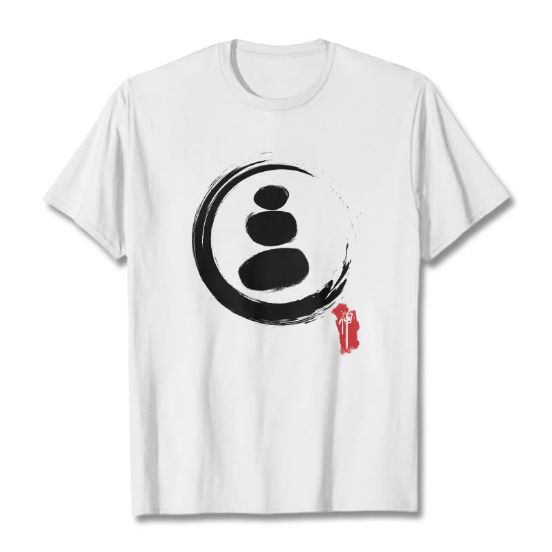 Nimara Ritual Zen Circles Cotton Tee T-shirt