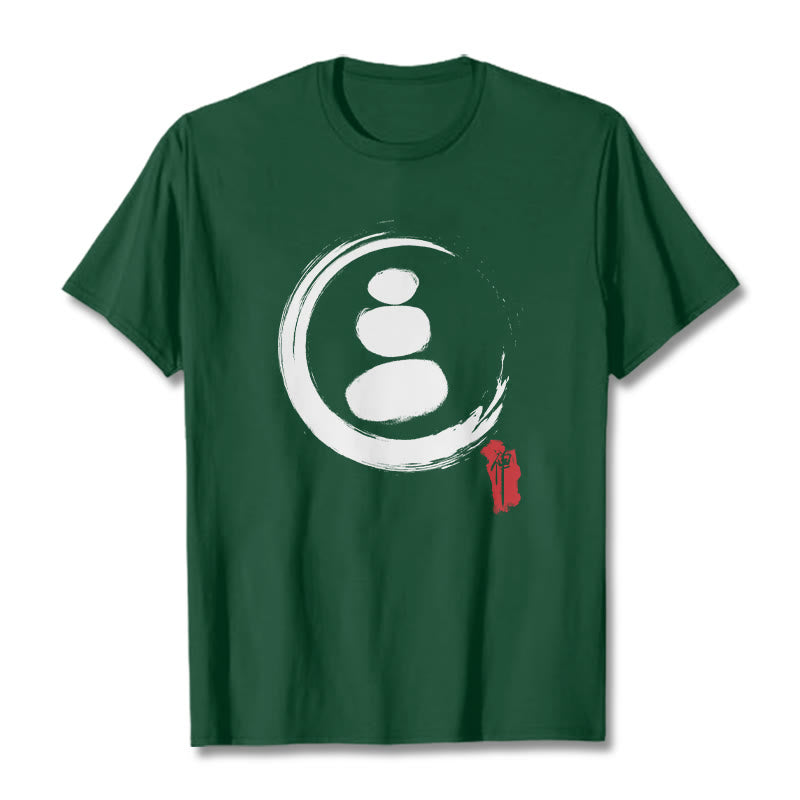 Nimara Ritual Zen Circles Cotton Tee T-shirt