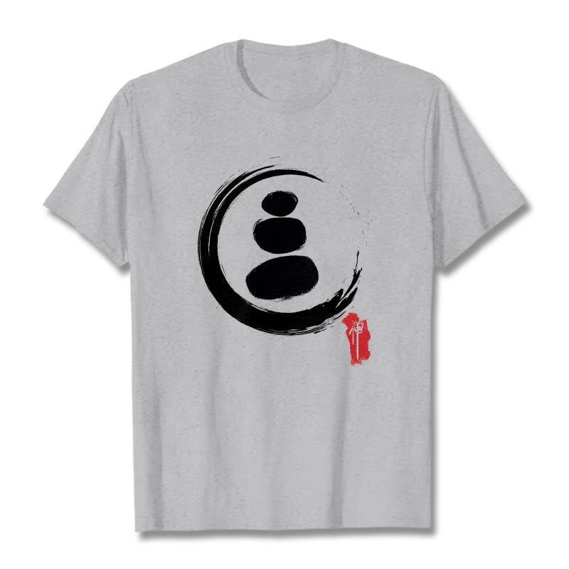 Nimara Ritual Zen Circles Cotton Tee T-shirt