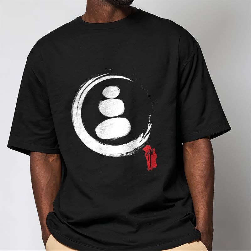 Nimara Ritual Zen Circles Cotton Tee T-shirt