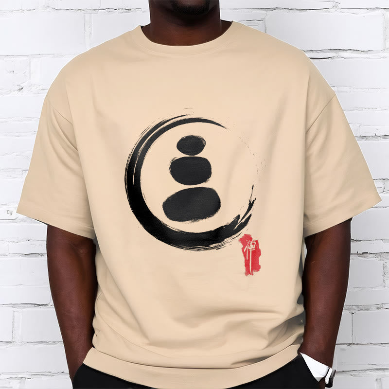 Nimara Ritual Zen Circles Cotton Tee T-shirt