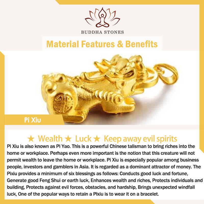 Nimara Ritual Five Elements Various Crystal Agate Pixiu Wealth Bracelet