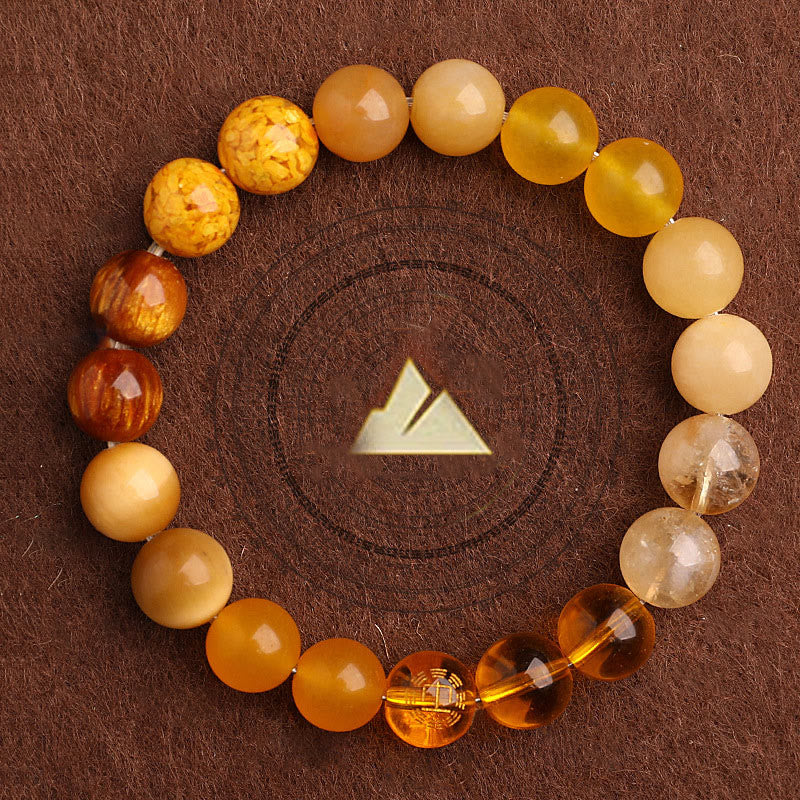 Nimara Ritual Five Elements Various Agate Balance Luck Bracelet