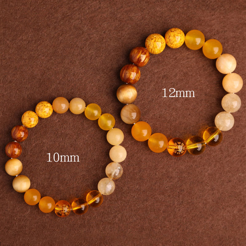 Nimara Ritual Five Elements Various Agate Balance Luck Bracelet
