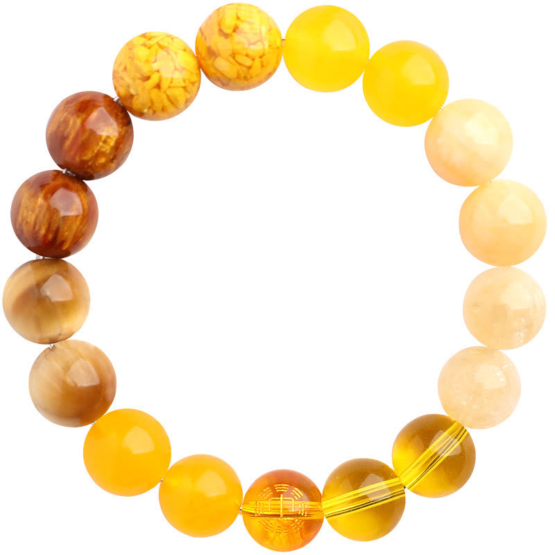 Nimara Ritual Five Elements Various Agate Balance Luck Bracelet