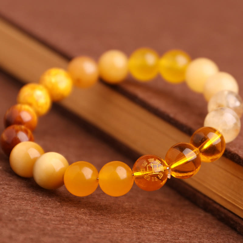 Nimara Ritual Five Elements Various Agate Balance Luck Bracelet
