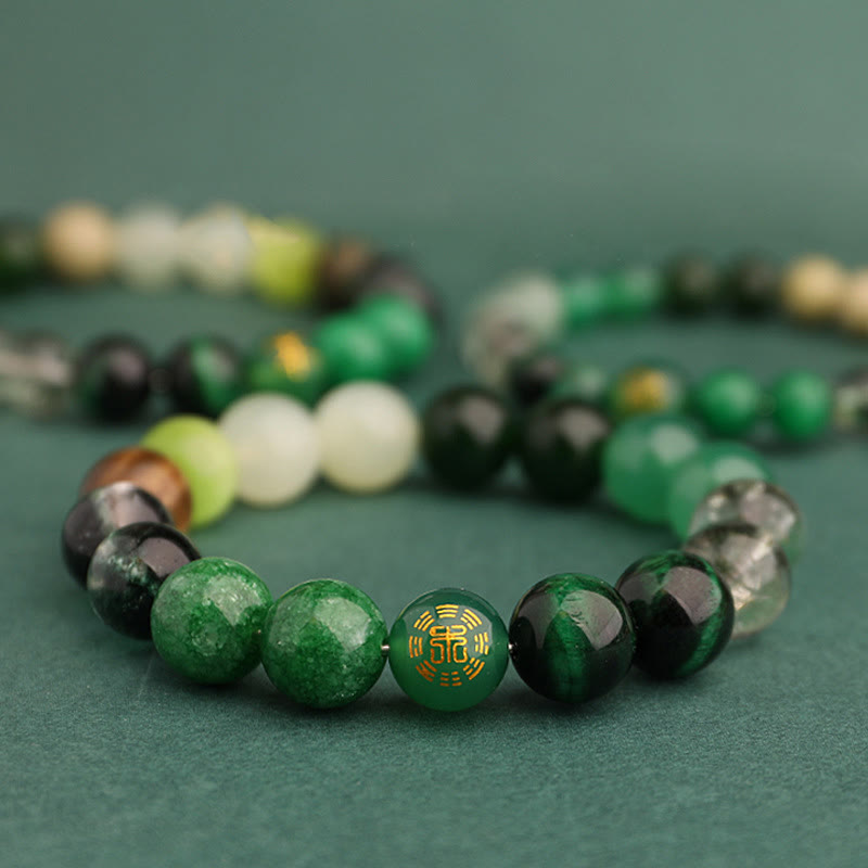 Nimara Ritual Five Elements Various Agate Balance Luck Bracelet