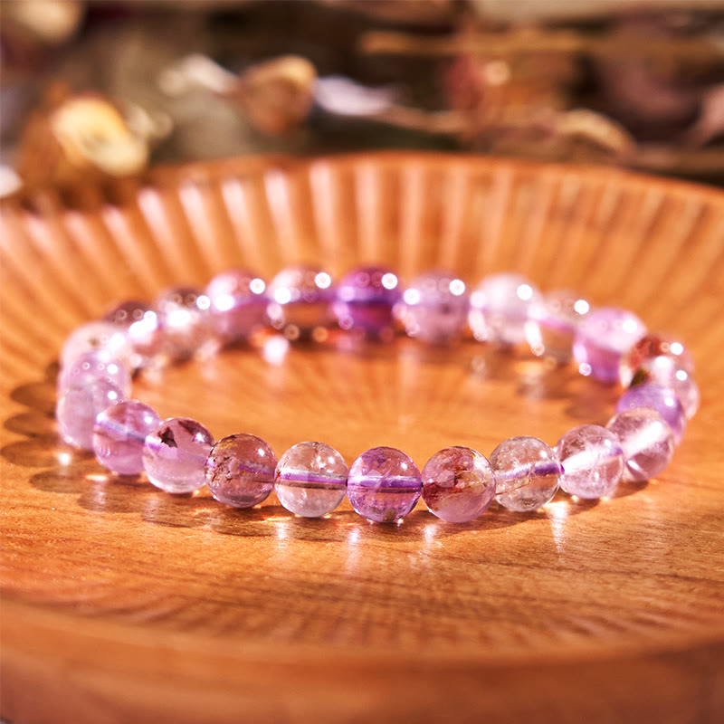 Nimara Ritual Natural Purple Phantom Love Wisdom Bracelet