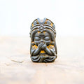 Nimara Ritual Handmade Zakiram Iron Powder Rust Cast Resin Statue Zen Home Decoration