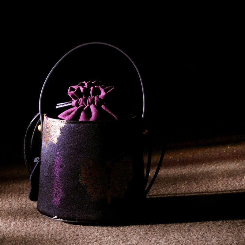 Nimara Ritual Butterfly Song Brocade Crossbody Bag Shoudler Bag
