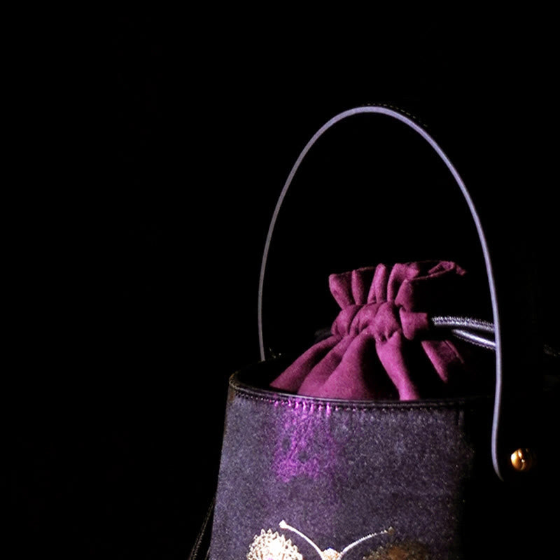Nimara Ritual Butterfly Song Brocade Crossbody Bag Shoudler Bag