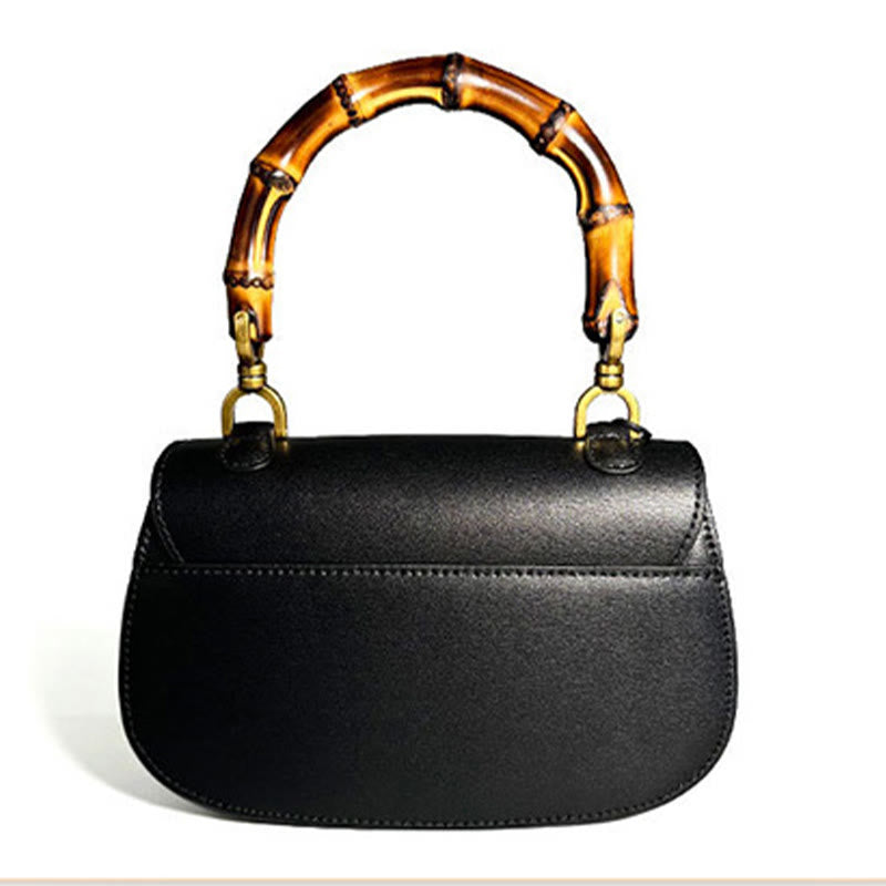 Nimara Ritual Curve Bamboo Handle Xiangyunsha Silk Crossbody Bag Hangbags