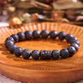 Nimara Ritual Lava Rock Ebony Wood Tiger Eye Healing Bracelet
