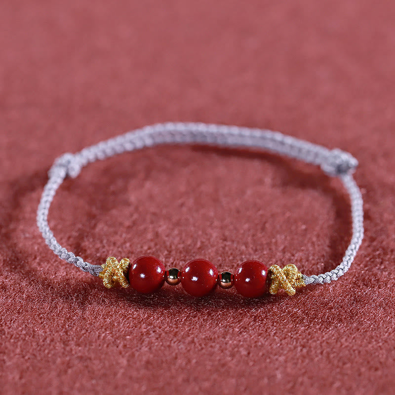 Nimara Ritual Colorful String Cinnabar Calm Bracelet