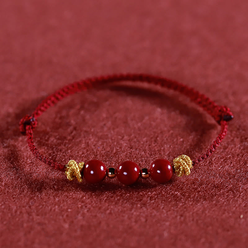 Nimara Ritual Colorful String Cinnabar Calm Bracelet