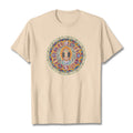 Nimara Ritual Dorje Vajra Mandala Buddha Cotton Tee T-shirt
