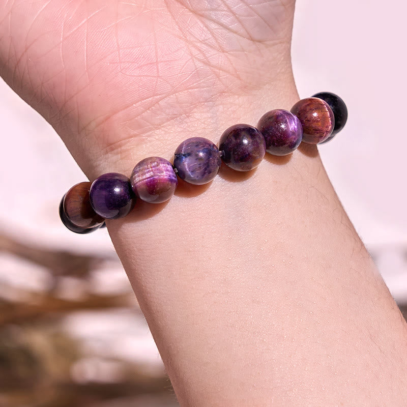 Nimara Ritual Keep Calm Purple Series Healing Love Bracelet
