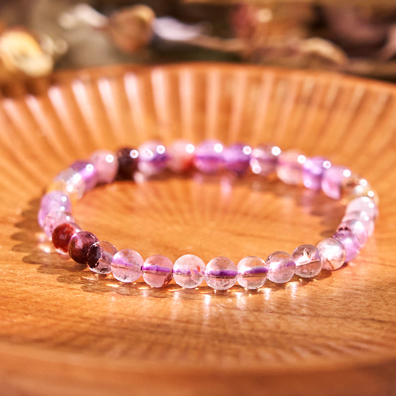 Nimara Ritual Keep Calm Purple Series Healing Love Bracelet