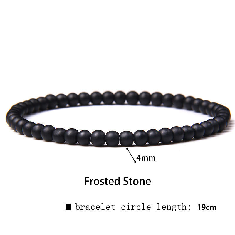 Nimara Ritual 4mm Various Stone Crystal Mini Beads Healing Bracelet