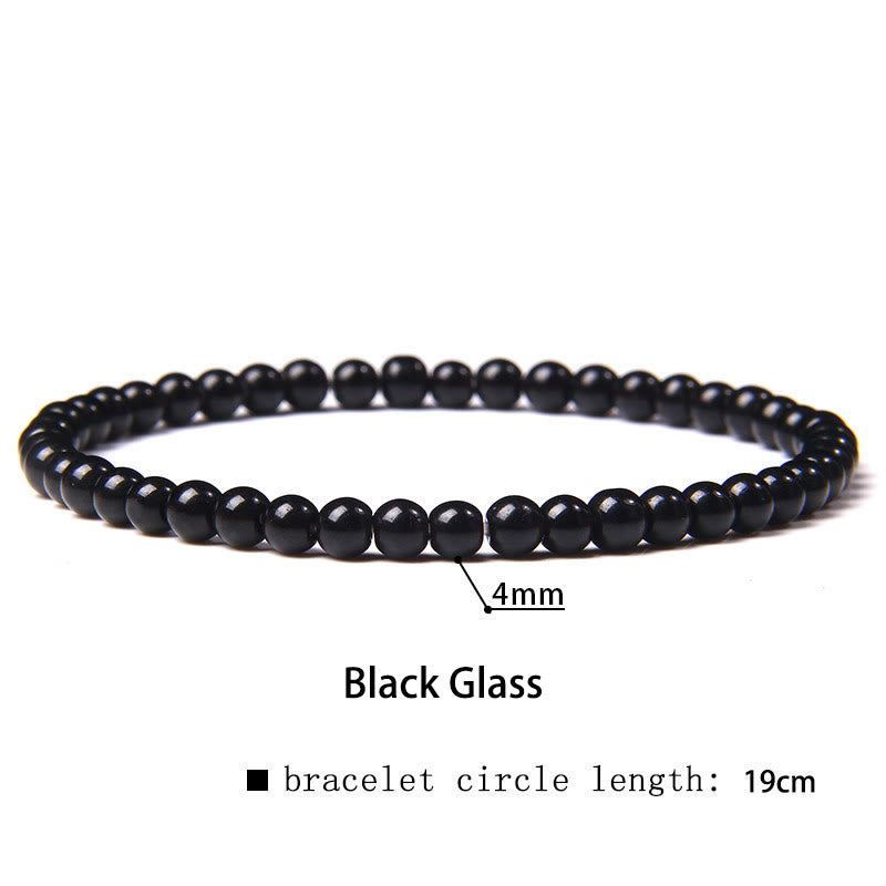 Nimara Ritual 4mm Various Stone Crystal Mini Beads Healing Bracelet