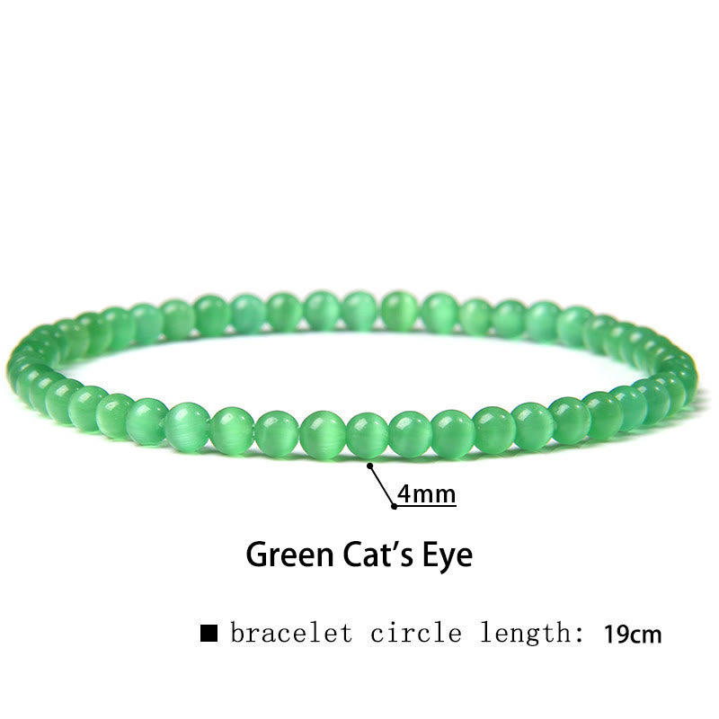 Nimara Ritual 4mm Various Stone Crystal Mini Beads Healing Bracelet