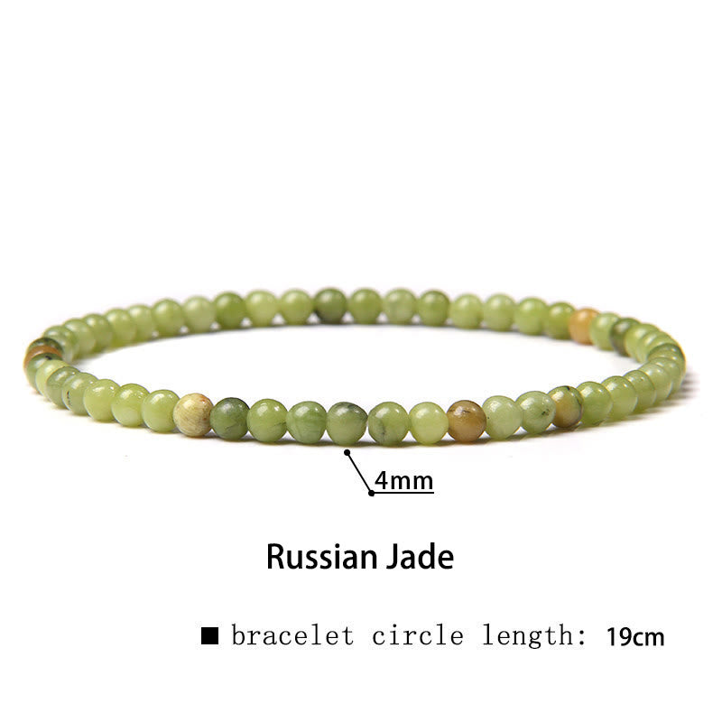 Nimara Ritual 4mm Various Stone Crystal Mini Beads Healing Bracelet