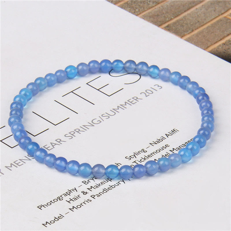 Nimara Ritual 4mm Various Stone Crystal Mini Beads Healing Bracelet