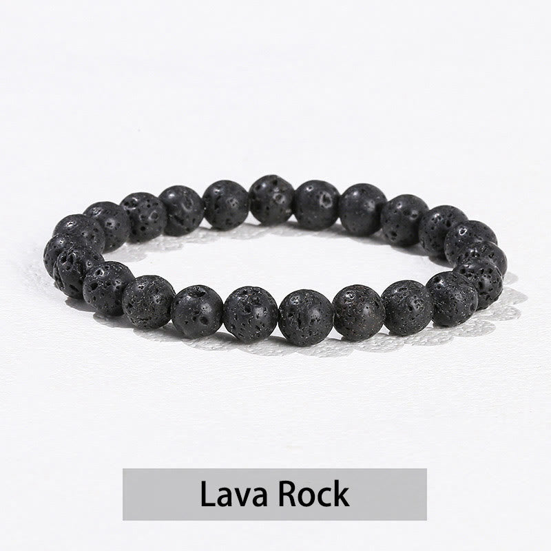 Nimara Ritual Various Crystal Stone Amethyst Green Aventurine Rose Quartz Healing Bracelet