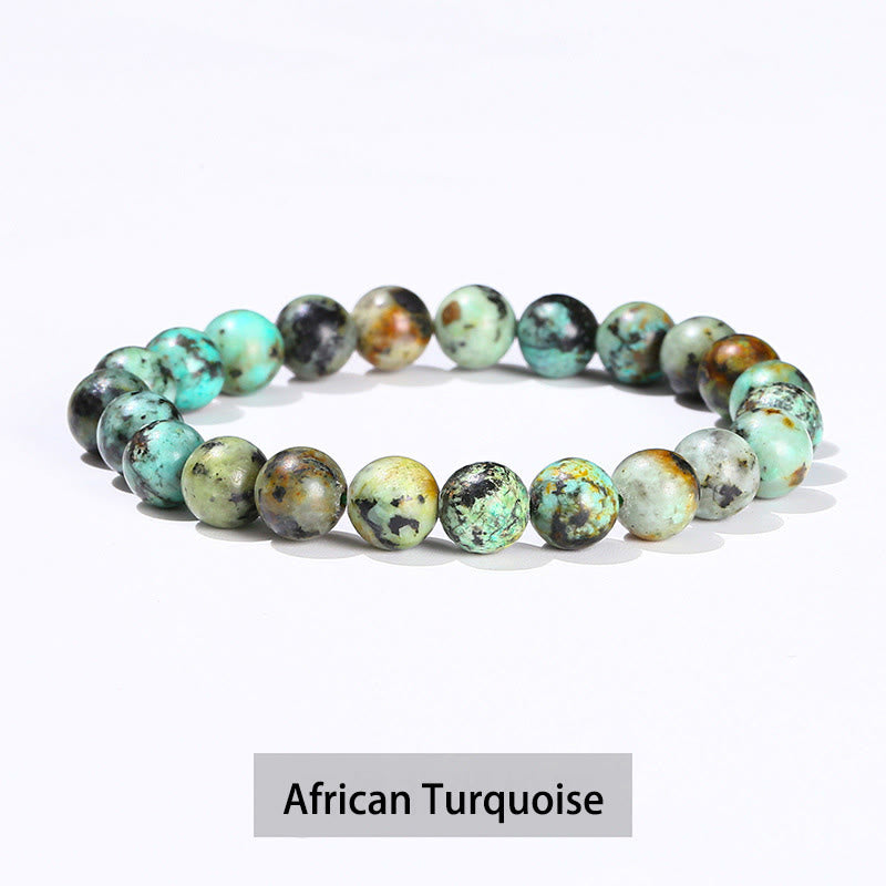 Nimara Ritual Various Crystal Stone Amethyst Green Aventurine Rose Quartz Healing Bracelet
