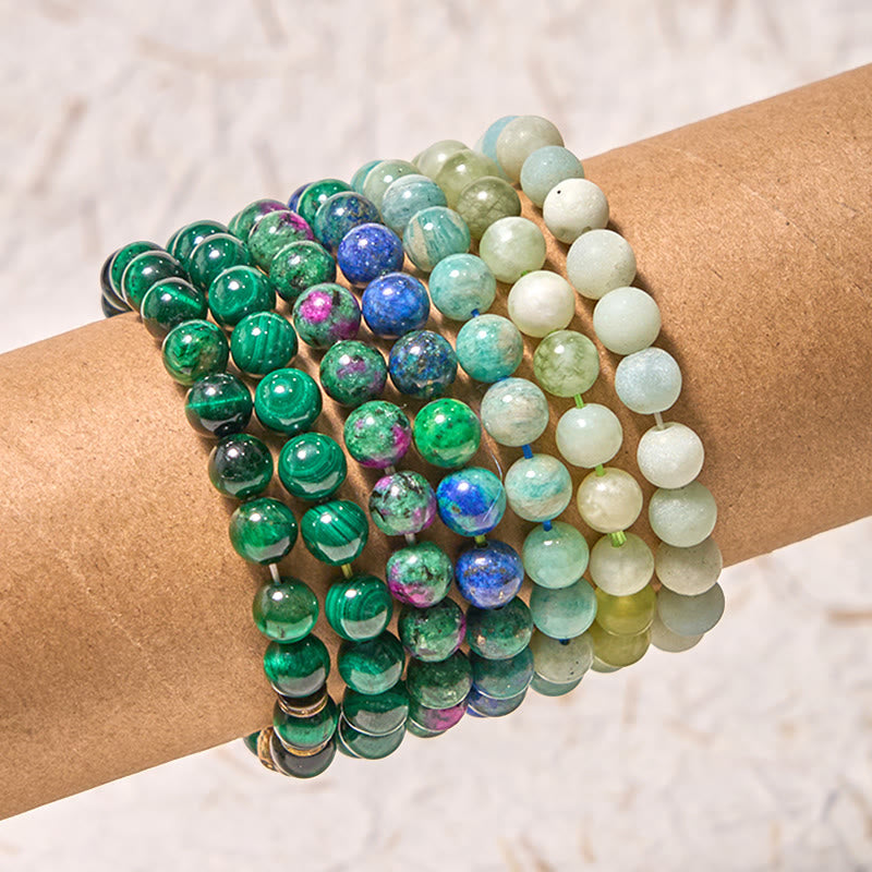 Nimara Ritual Love Self Green Series Calm Balance Support Bracelet