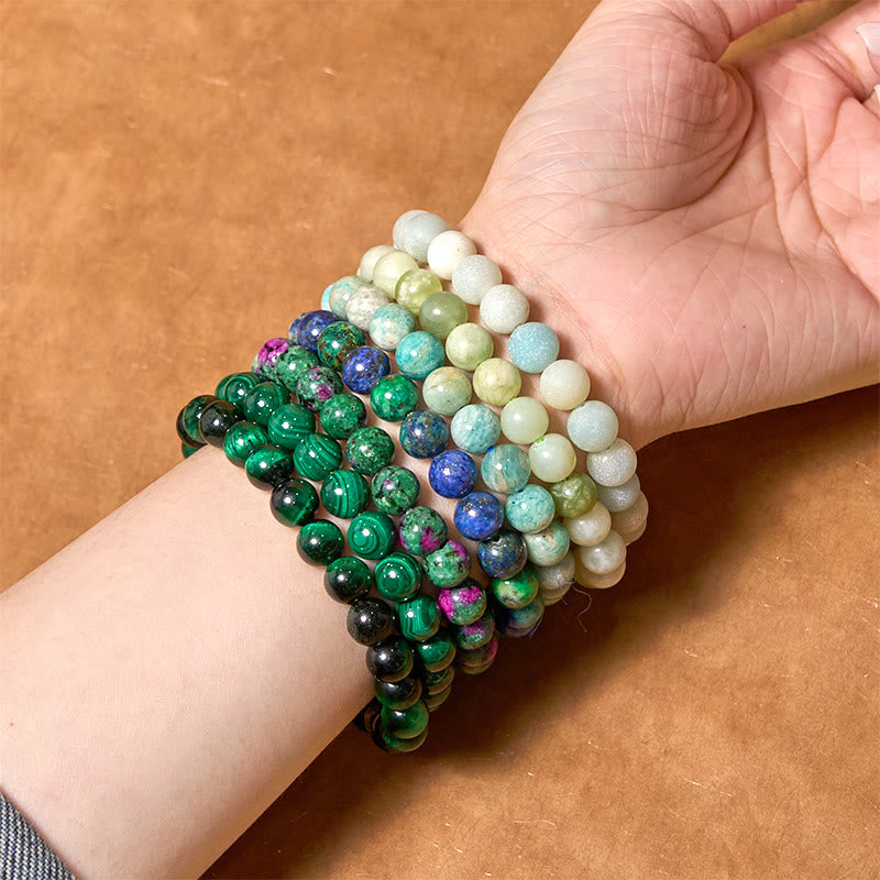 Nimara Ritual Love Self Green Series Calm Balance Support Bracelet