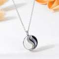 Nimara Ritual Yin Yang Titanium Steel Harmony Necklace Pendant