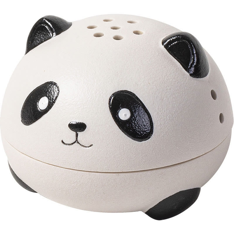 Nimara Ritual Cute Panda Healing Ceramic Incense Burner Desk Decoration