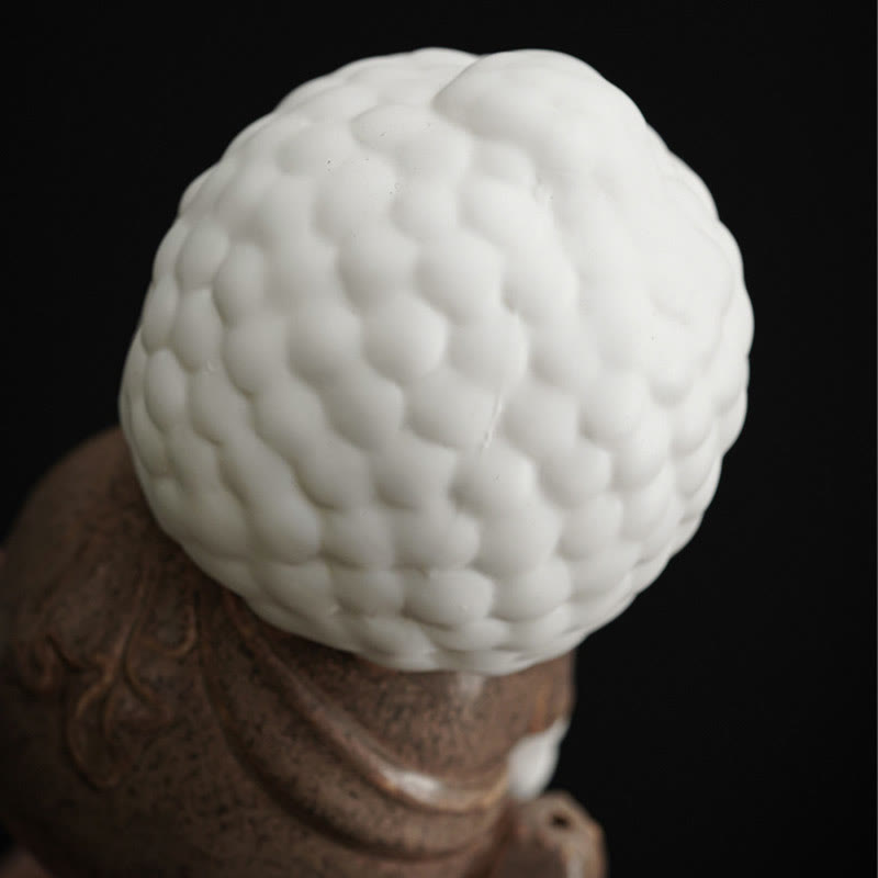Nimara Ritual Buddha Sitting Standing Reclining Ceramic Healing Incense Burner Desk Decoration