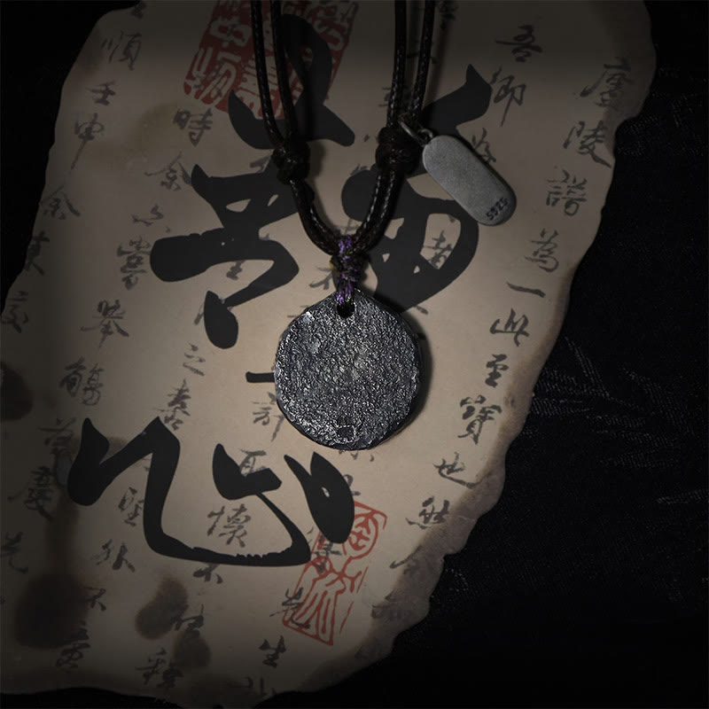 Nimara Ritual 999 Sterling Silver Tai Chi Yin Yang Design Harmony Necklace Pendant