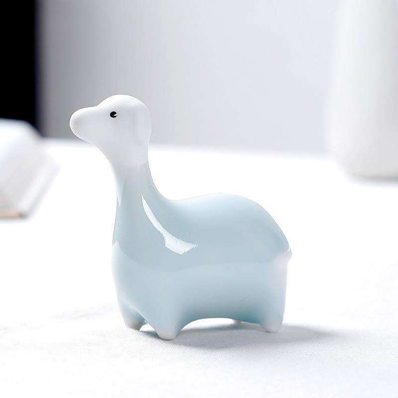 Nimara Ritual Chinese Zodiac Ceramic Tea Pet Home Decoration
