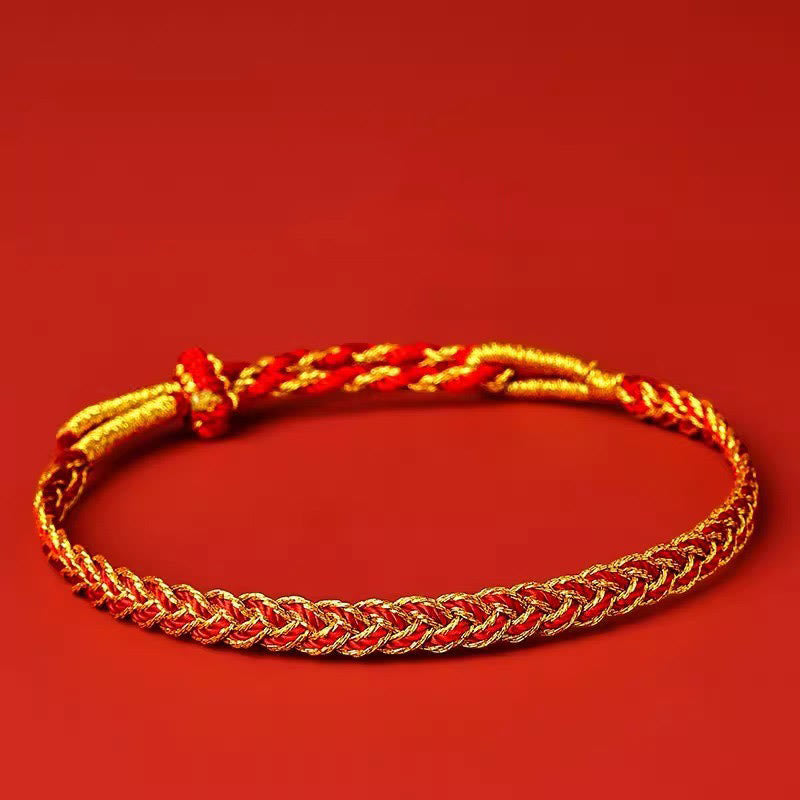 Nimara Ritual Red String Yellow String Luck Bracelet