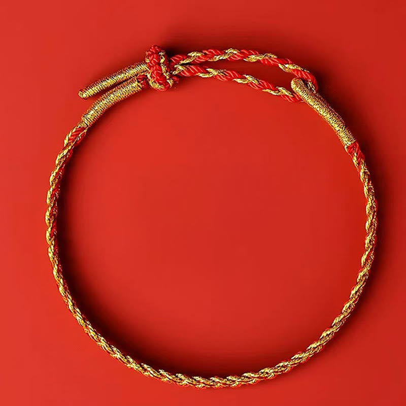 Nimara Ritual Red String Yellow String Luck Bracelet
