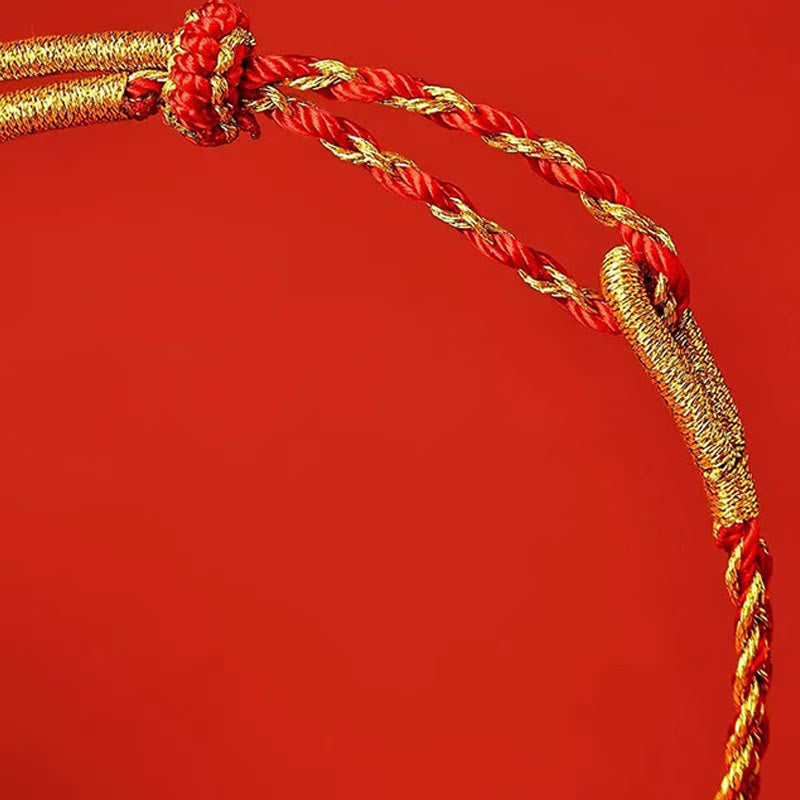 Nimara Ritual Red String Yellow String Luck Bracelet