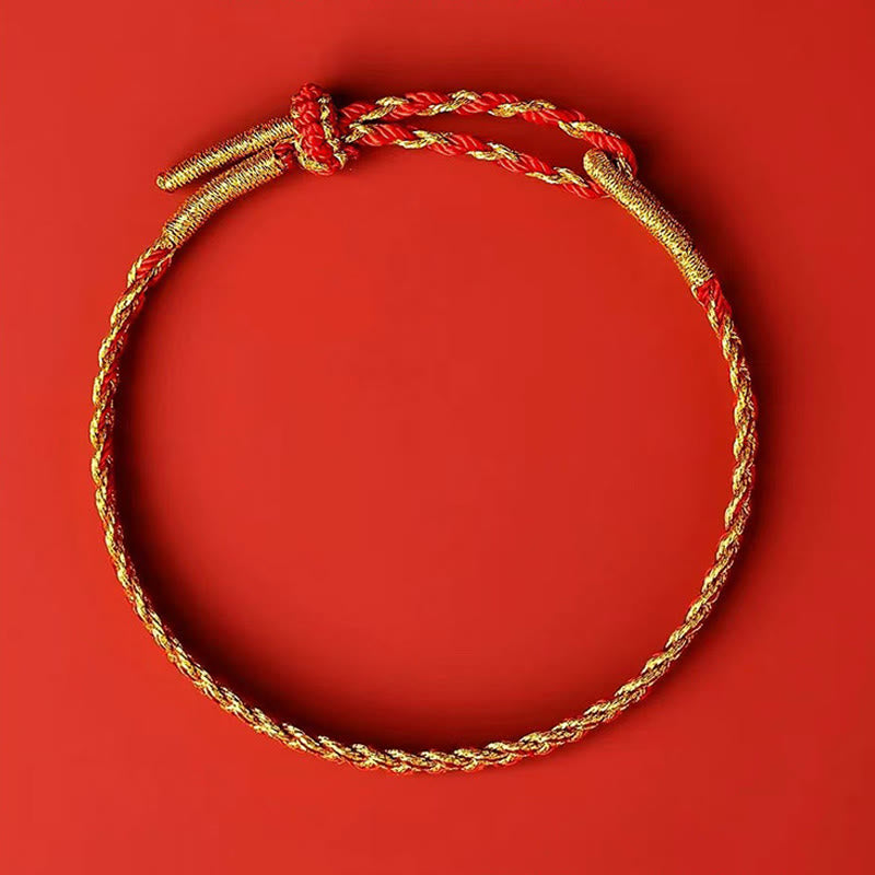 Nimara Ritual Red String Yellow String Luck Bracelet