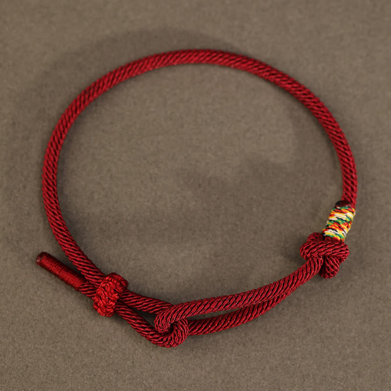 Nimara Ritual Red String 925 Sterling Silver 999 Sterling Silver Coin Luck Bracelet