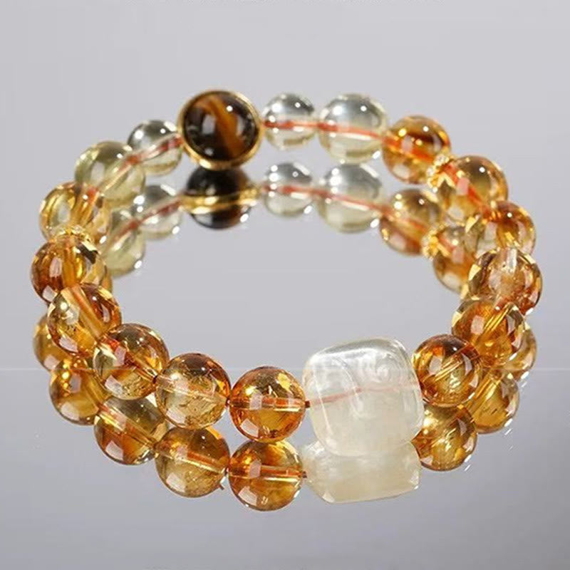 Nimara Ritual Topaz Zashi Lhamo Kindness Bracelet