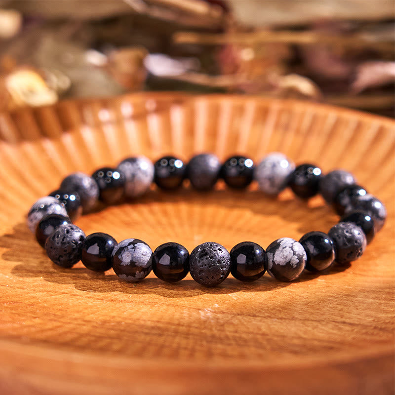 Nimara Ritual Various Crystals Malachite Lazurite Lapis Lazuli Hemimorphite Calmness Bracelet