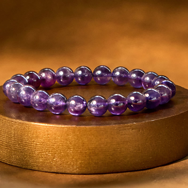 Nimara Ritual Natural Amethyst Inner Peace Meditation Bracelet