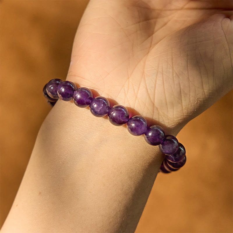 Nimara Ritual Natural Amethyst Inner Peace Meditation Bracelet