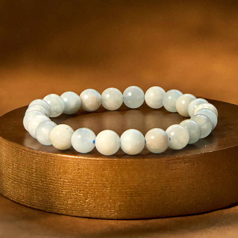Nimara Ritual Natural Aquamarine Healing Bead Bracelet