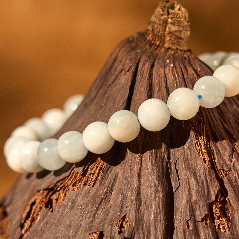 Nimara Ritual Natural Aquamarine Healing Bead Bracelet