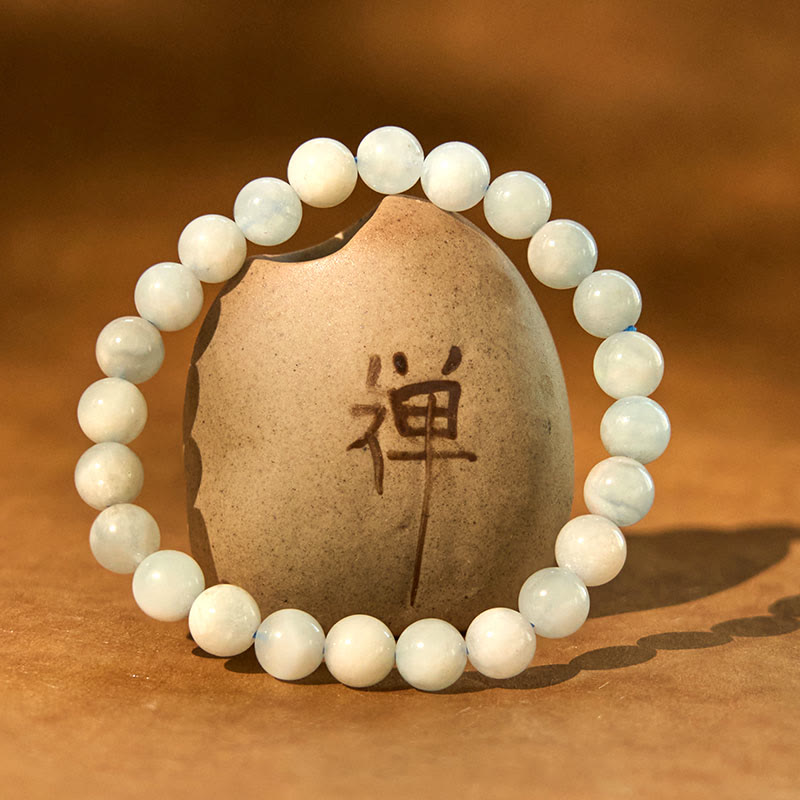 Nimara Ritual Natural Aquamarine Healing Bead Bracelet