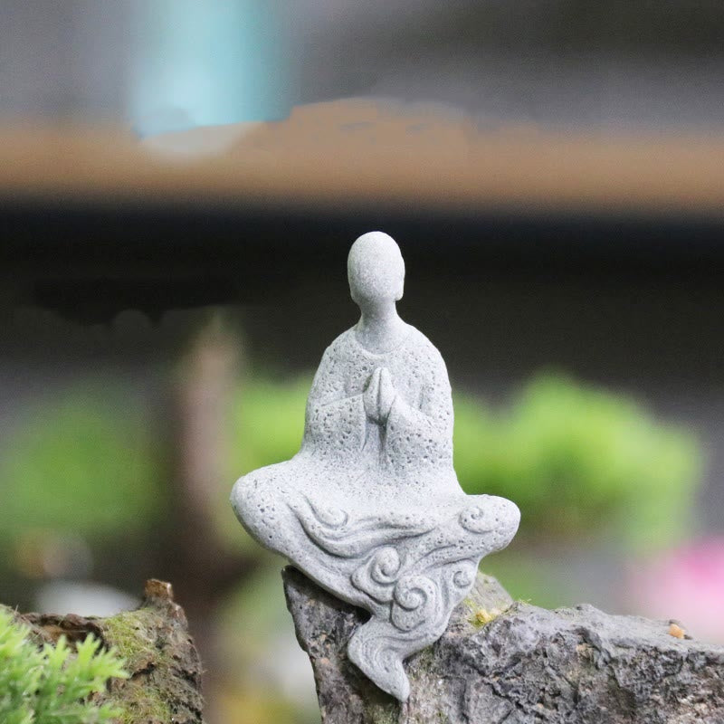 Nimara Ritual Meditation Buddha Monk Serenity Home Decoration