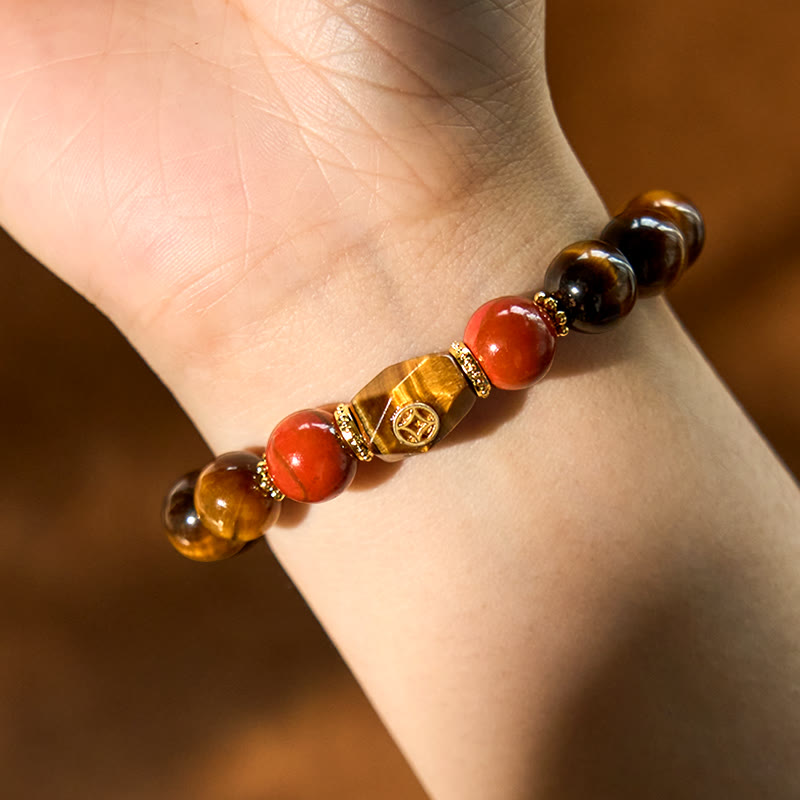 Nimara Ritual Tiger Eye Courage Bracelet